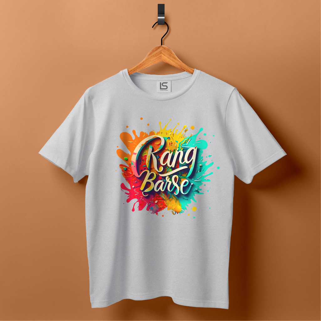 Rang Barse Premium T-Shirt for Holi Festival