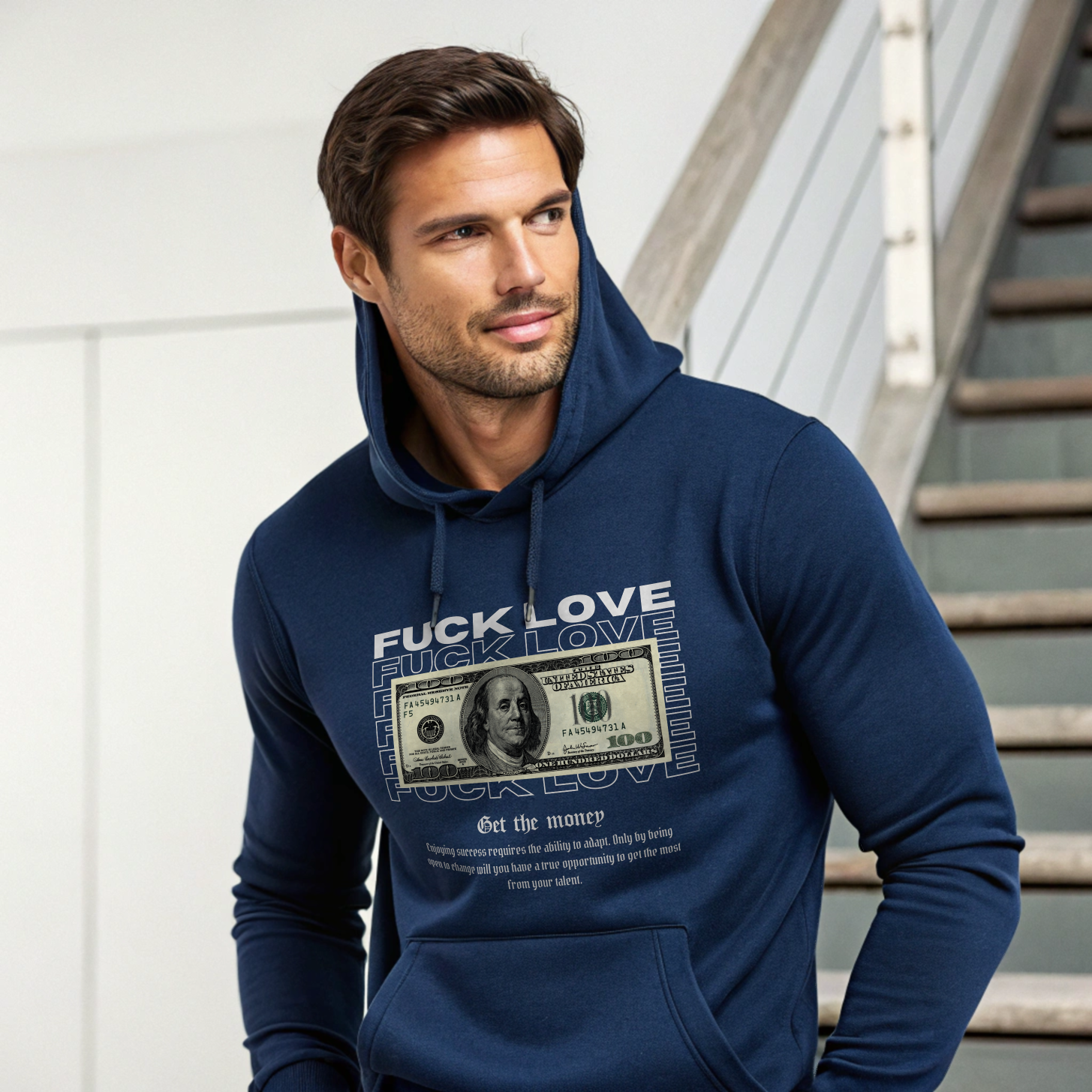 FUCK LOVE Hoodie for Mens & Womens