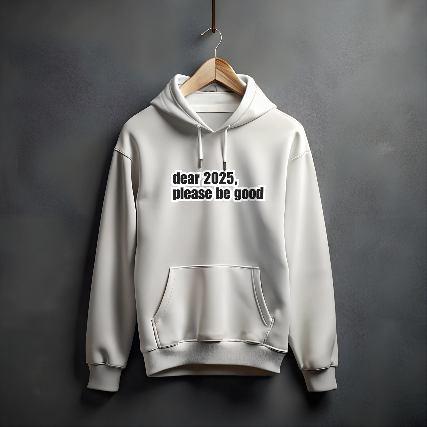 Dear 2025, Please be Good Premium Unisex Hoodie