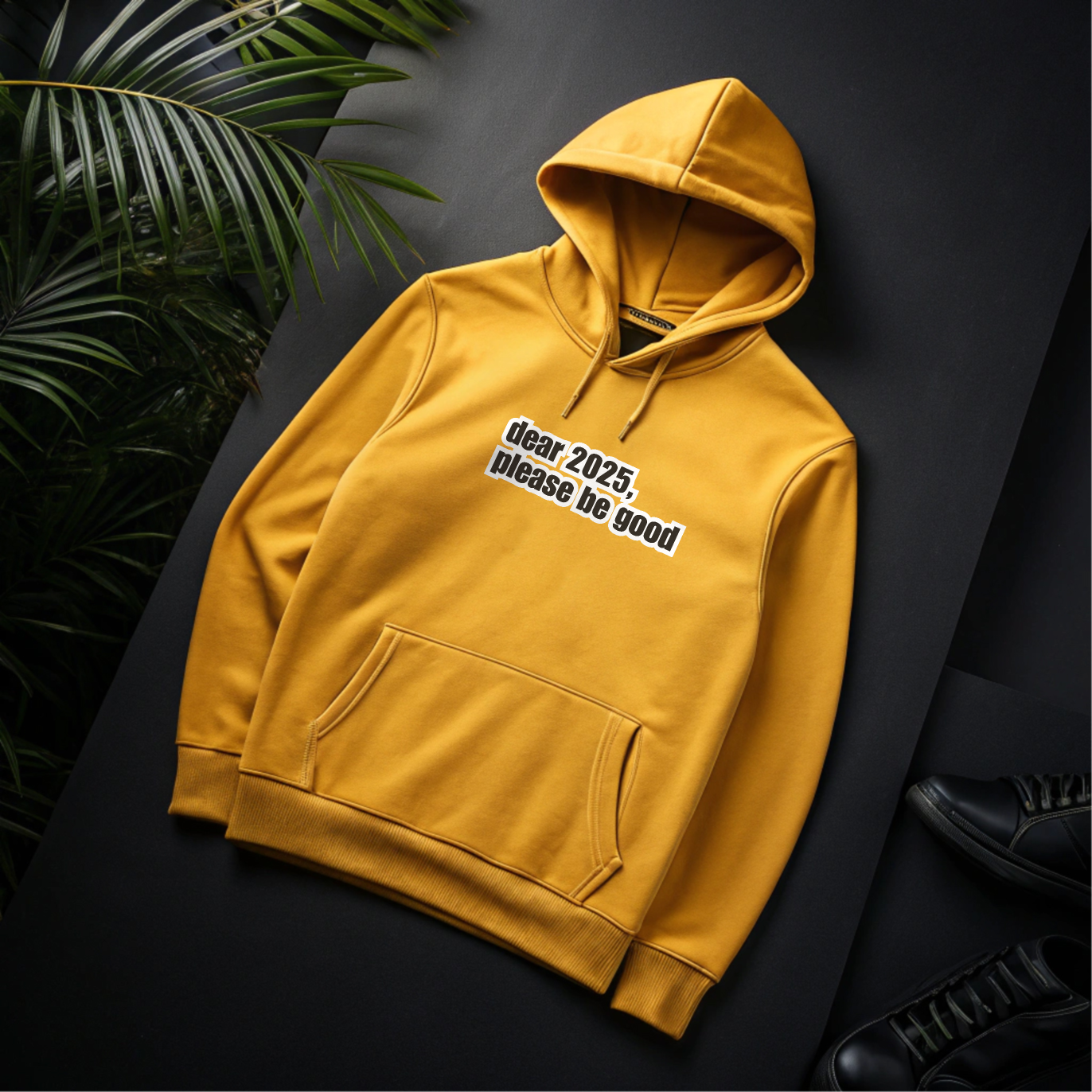 Dear 2025, Please be Good Premium Unisex Hoodie