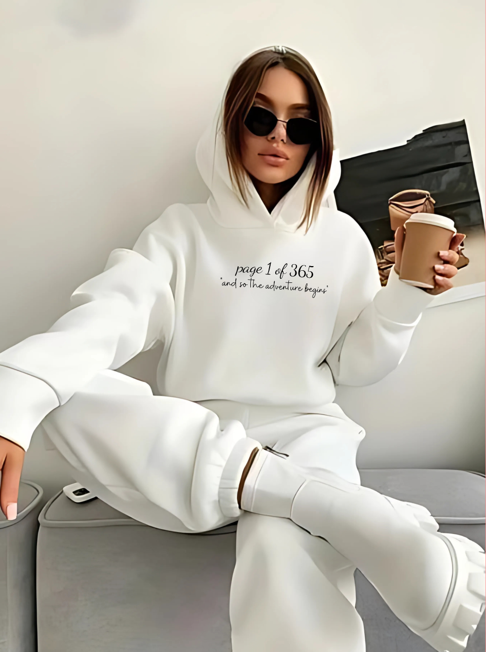 Page 1 of 365 (Hoodie) White