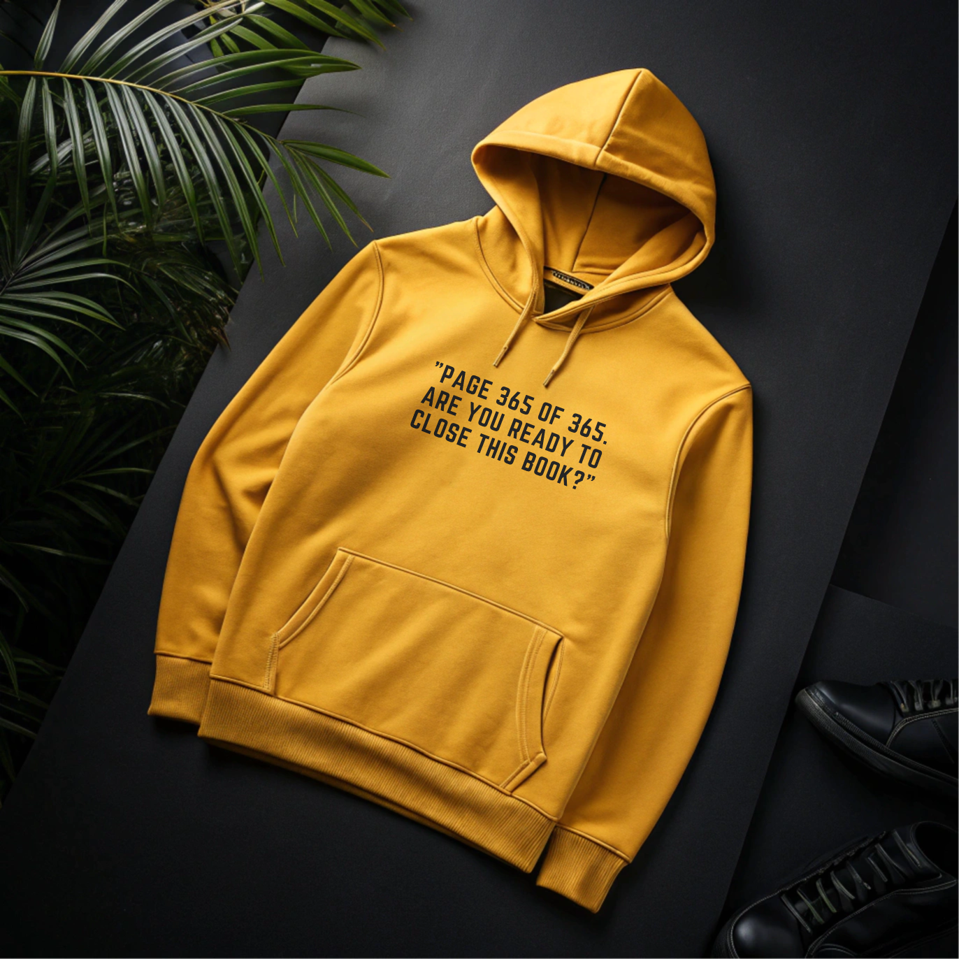 Page 365 of 356 Are you Ready to close the BOOK, Premium Hoodie