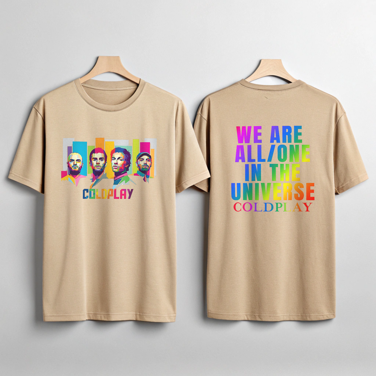 ColdPlay Trending T-shirt for Music Concerts