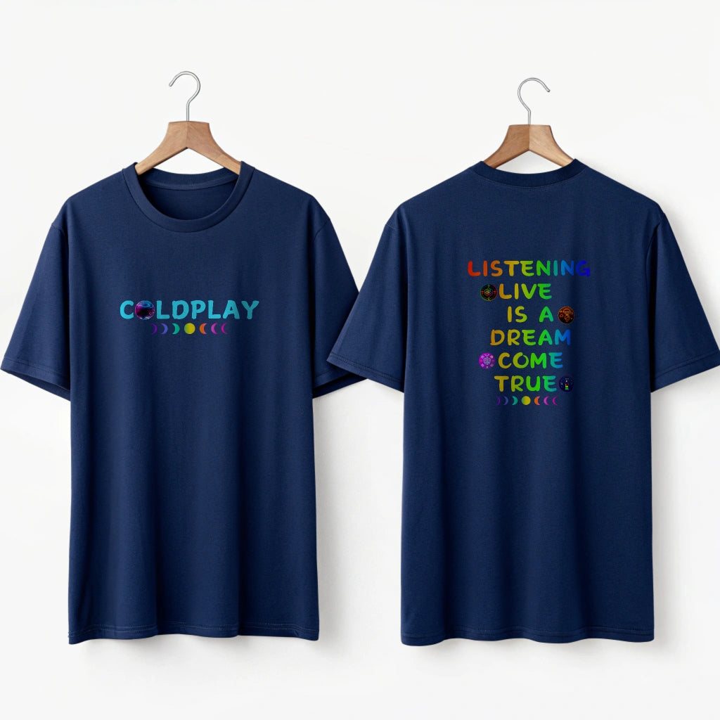 Coldplay Oversized T-shirt (Dream come true)
