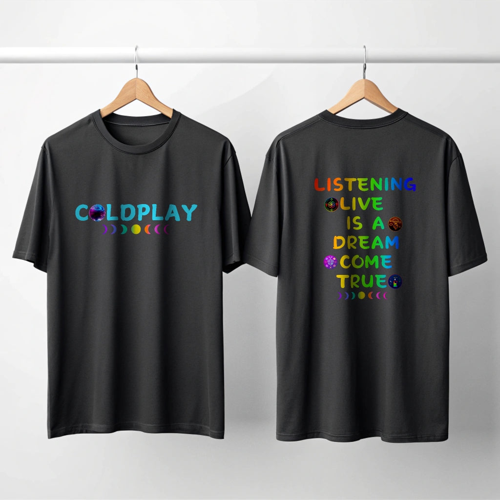 Coldplay Oversized T-shirt (Dream come true)