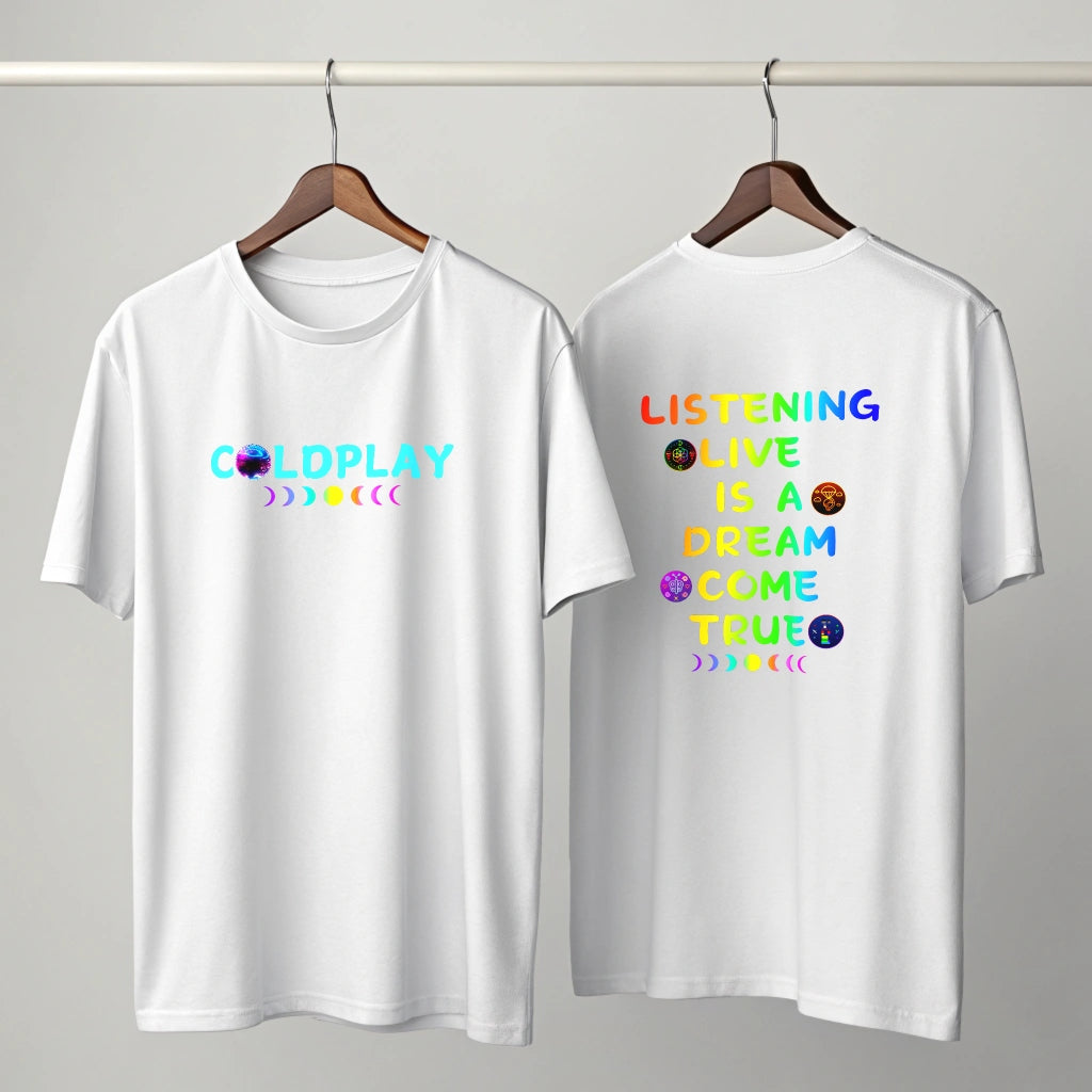 Coldplay Oversized T-shirt (Dream come true)