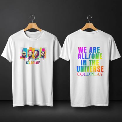 ColdPlay Trending T-shirt for Music Concerts